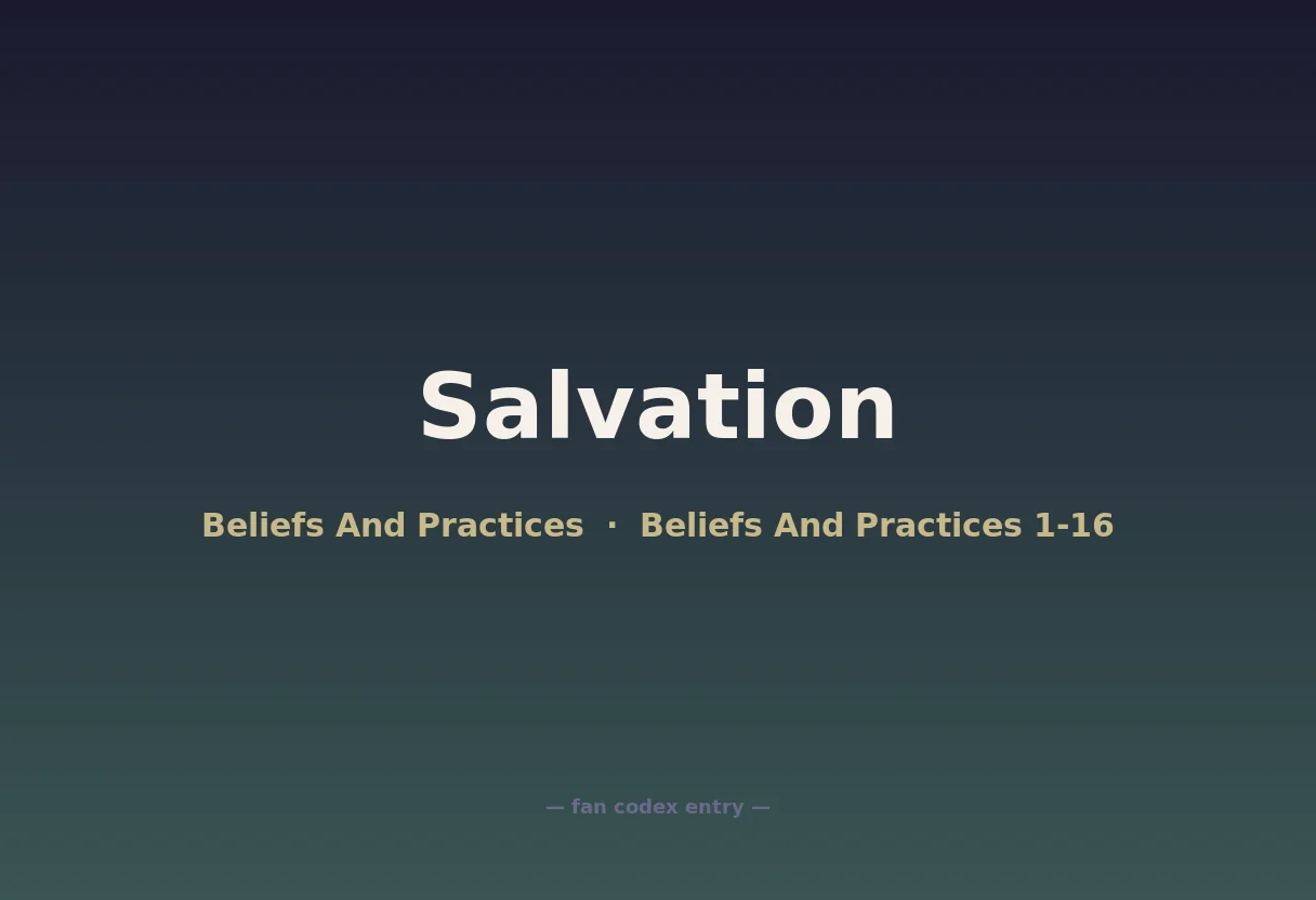 Salvation