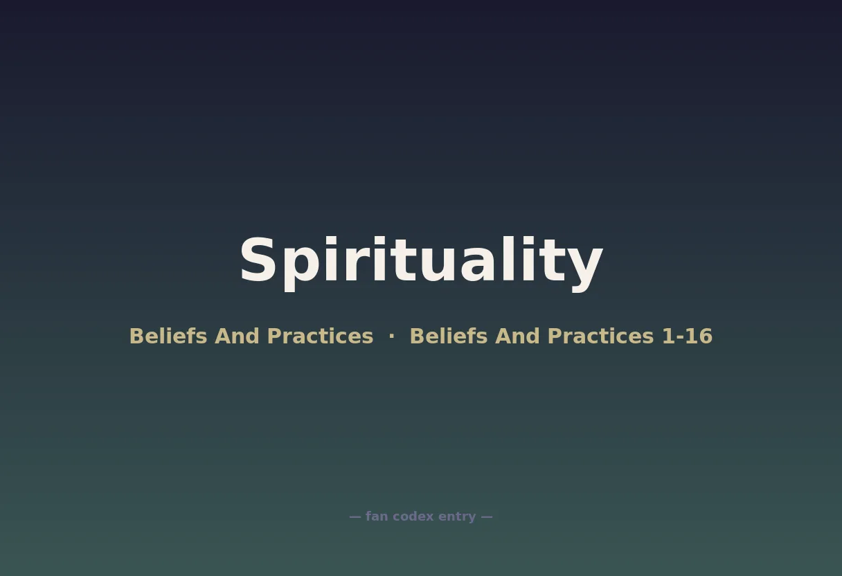 Spirituality